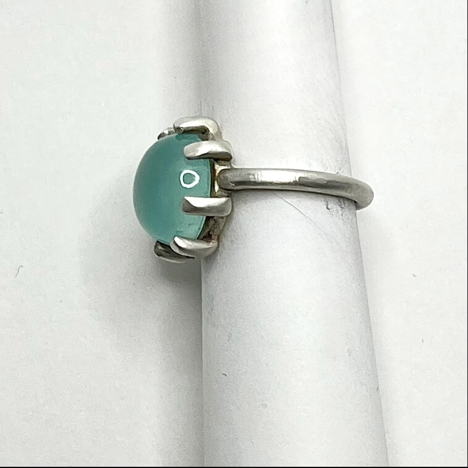 PERUVIAN CHALCEDONY RING