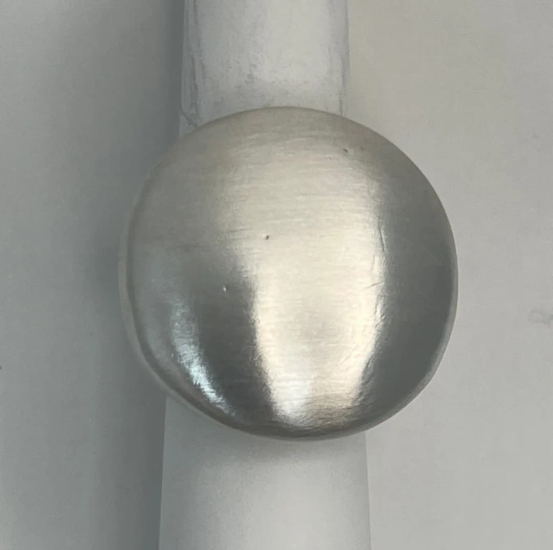 SILVER STATEMENT RING